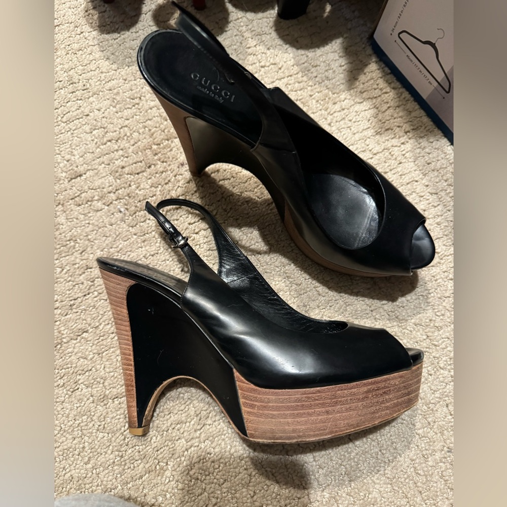Gucci wedges
